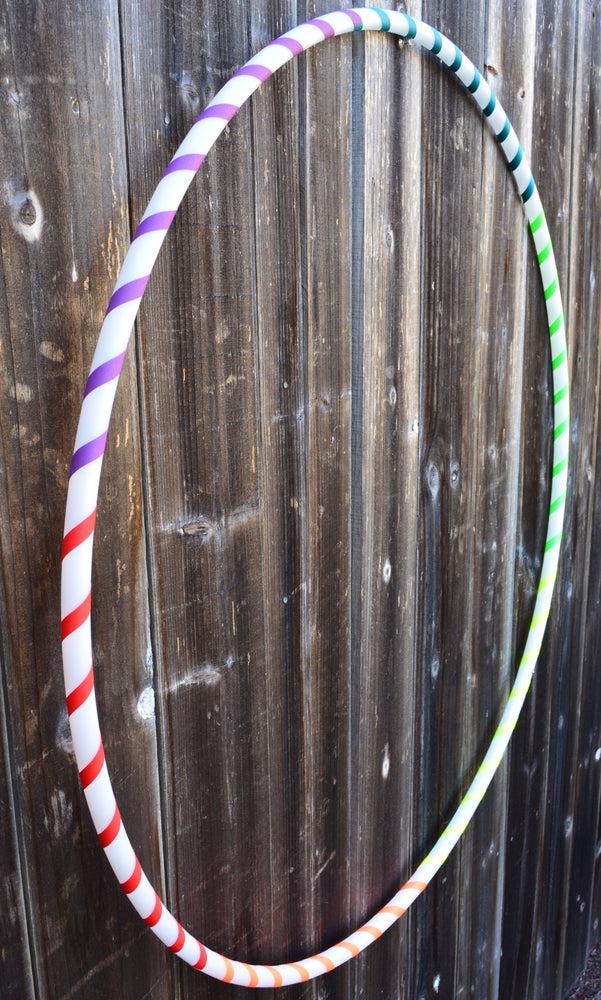 HDPE & Polypro Beginner Hula Hoops with Colored Gaffer Tape - Best Seller (ONLINE ORDER ONLY)