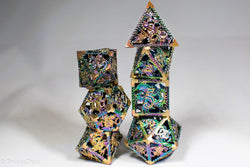 (Golden Rainbow) Deadly Dragon Dice: Shards of Oblivion Hollow Metal (Online Only)