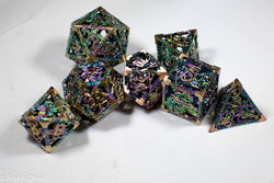 (Golden Rainbow) Deadly Dragon Dice: Shards of Oblivion Hollow Metal (Online Only)