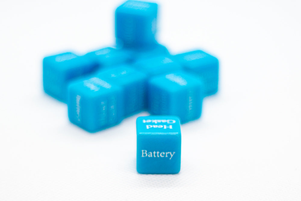 Mechanics Dice d6 | What's Wrong with Your Car Dice 6-Sided 16mm Diagnostic Dice (Online Only)
