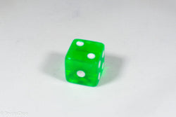 Square Corner 16mm Translucent Dice (Red/Orange/Yellow/Green/Blue/Purple) *sold by the piece (Online Only)