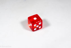 Square Corner 16mm Translucent Dice (Red/Orange/Yellow/Green/Blue/Purple) *sold by the piece (Online Only)