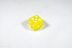 Square Corner 16mm Translucent Dice (Red/Orange/Yellow/Green/Blue/Purple) *sold by the piece (Online Only)