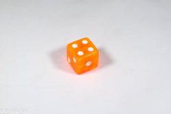 Square Corner 16mm Translucent Dice (Red/Orange/Yellow/Green/Blue/Purple) *sold by the piece (Online Only)
