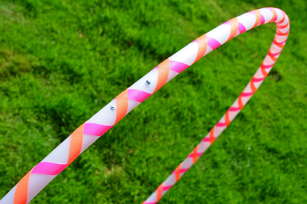 HDPE & Polypro Beginner Hula Hoops with Colored Gaffer Tape - Best Seller (ONLINE ORDER ONLY)
