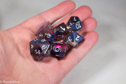 Demon Eye Dragon Eye Dice 7-Dice Set Resin Dungeons and Dragons Dice (Online Only)