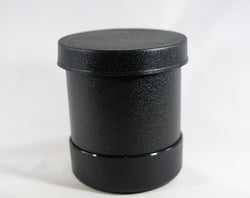 Dice Cup 3.6" D X 4"H Green Felt with Tough Plastic Exterior with Faux Leather Look and Lid (Online Only)