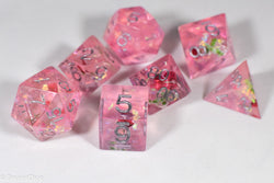 Touching Love 7-Dice Set Resin Sharp Edge RPG DND (Online Only)