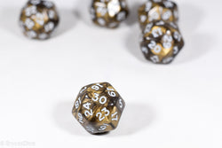 d30 Antique Bronze Pearlescent Single Die 30 Side's by Chessex (per die) (Online Only)