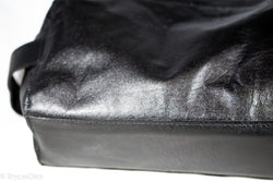 "Traveler" Leather Dice Bag / Purse (Black) (Online Only)