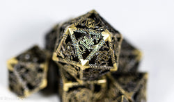 (Gold) Deadly Dragon Dice: Shards of Oblivion Hollow Metal (Online Only)