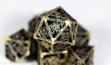 (Gold) Deadly Dragon Dice: Shards of Oblivion Hollow Metal (Online Only)