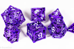 (Powerful Purple) Deadly Dragon Dice: Shards of Oblivion Hollow Metal (Online Only)