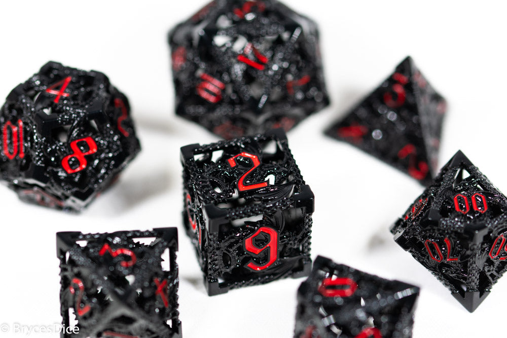 (Stoic Black) Deadly Dragon Dice: Shards of Oblivion Hollow Metal (Online Only)