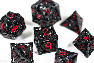 (Stoic Black) Deadly Dragon Dice: Shards of Oblivion Hollow Metal (Online Only)
