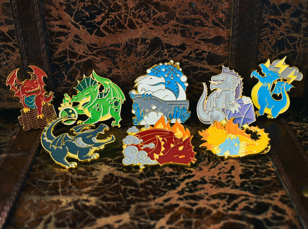 Dragon Pin Bundle (ONLINE ORDER ONLY)