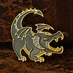 Black Dragon Pin (ONLINE ORDER ONLY)