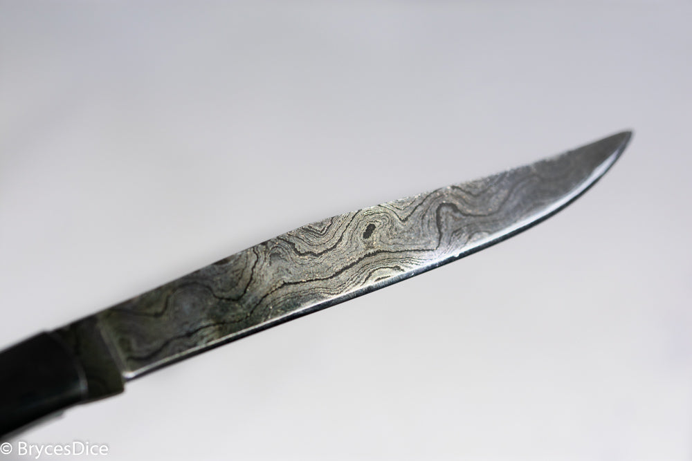 (Steel) 9" Damascus Pocket Knife (Online Only)