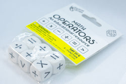 Math Operators Dice Learning Educational Resource Multiplication Addition (6-Pack) (Online Only)
