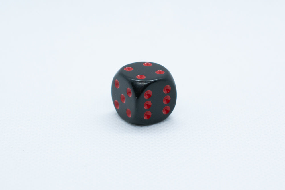 Chessex Opaque 16mm Pipped d6 Standard Dice Collection - Classic Colors - Available Individually (Online Only)