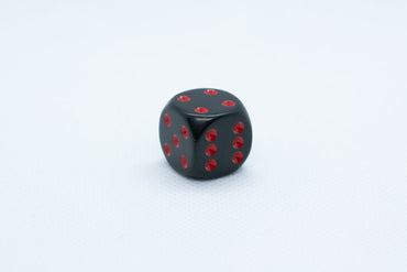 Chessex Opaque 16mm Pipped d6 Standard Dice Collection - Classic Colors - Available Individually (Online Only)