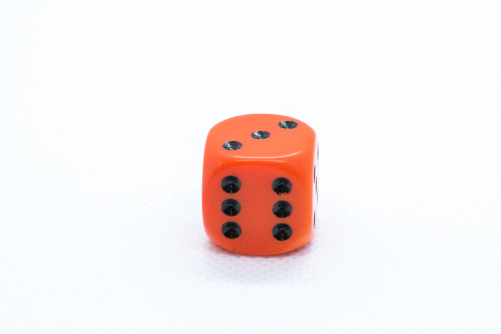 Chessex Opaque 16mm Pipped d6 Standard Dice Collection - Classic Colors - Available Individually (Online Only)