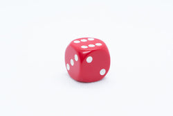 Chessex Opaque 16mm Pipped d6 Standard Dice Collection - Classic Colors - Available Individually (Online Only)