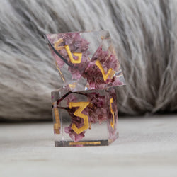 Wither and Bloom Sharp-Edged Resin Dice Set (ONLINE ORDER ONLY)