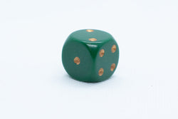 Chessex Opaque 16mm Pipped d6 Standard Dice Collection - Classic Colors - Available Individually (Online Only)