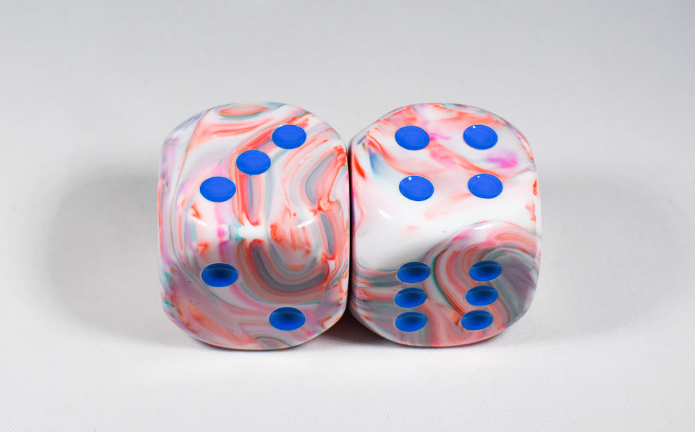 Festive 30mm Pop Art w/Blue (1 Die) (Online Only)