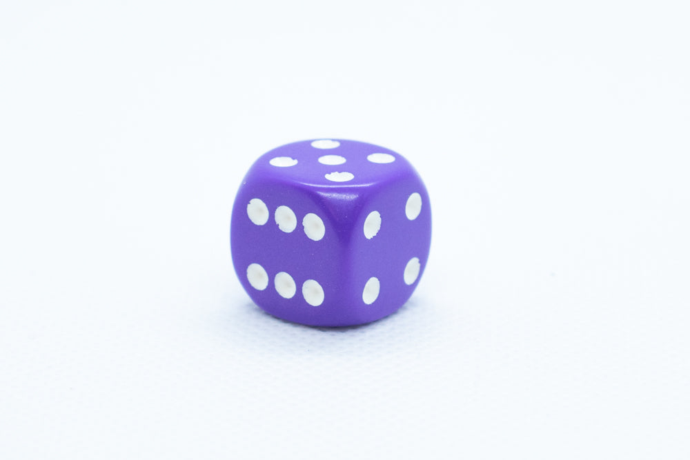 Chessex Opaque 16mm Pipped d6 Standard Dice Collection - Classic Colors - Available Individually (Online Only)