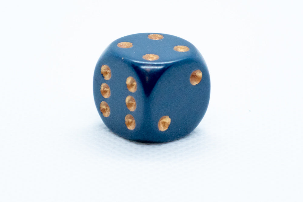 Chessex Opaque 16mm Pipped d6 Standard Dice Collection - Classic Colors - Available Individually (Online Only)