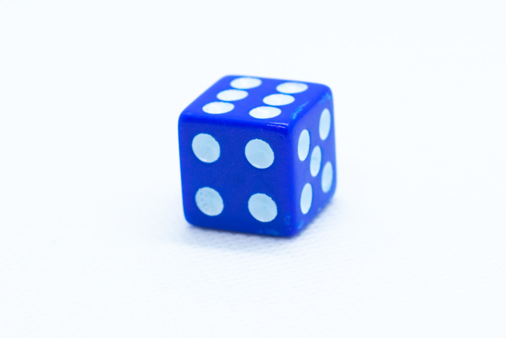 Square Edge 16mm Opaque Dice (Red/Yellow/Green/Blue/Black/White) | sold by the piece (Online Only)