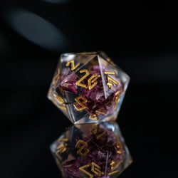 Wither and Bloom Sharp-Edged Resin Dice Set (ONLINE ORDER ONLY)