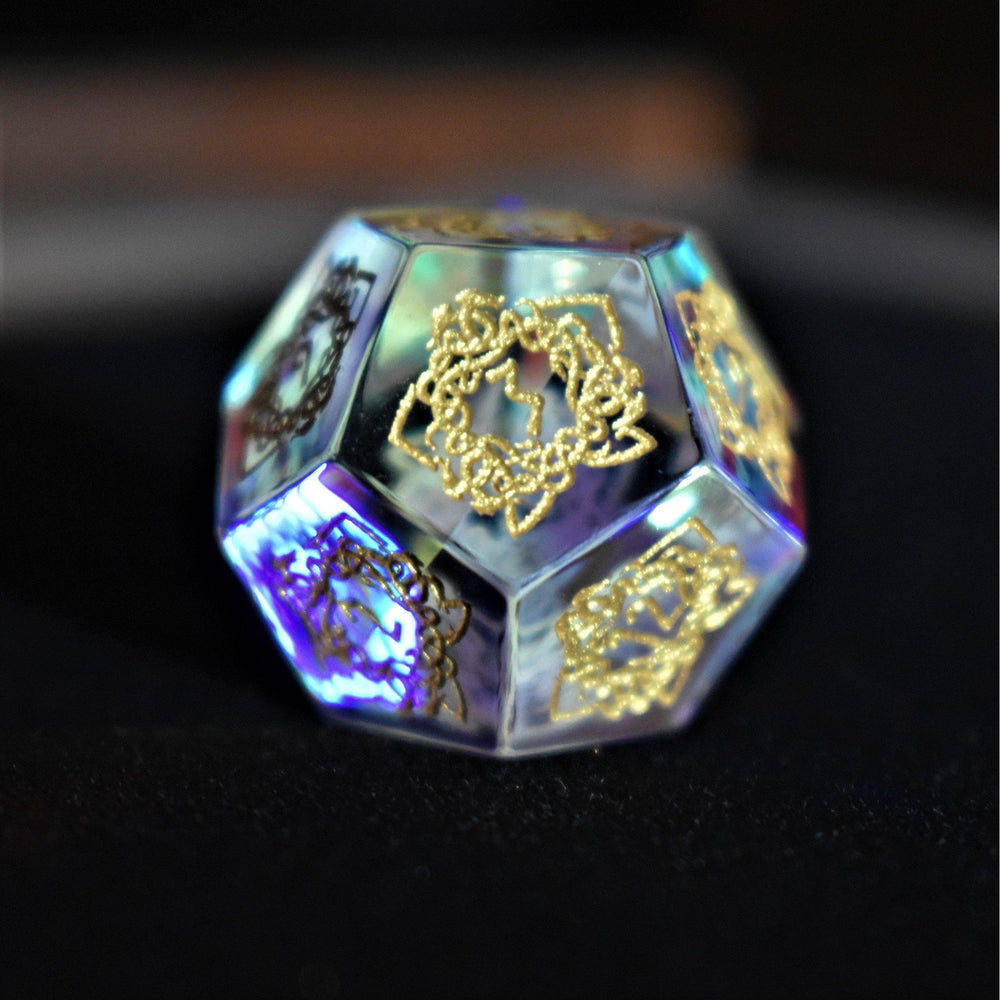 Serpent of Midgard Prism Glass Dice Set (ONLINE ORDER ONLY)