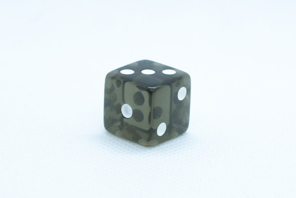 Square Corner 16mm Translucent Dice (Red/Orange/Yellow/Green/Blue/Purple) *sold by the piece (Online Only)