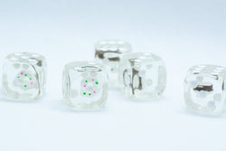 Vanilla Donut Pipped d6 16mm (Custom Dice) *Sold per die (Online Only)