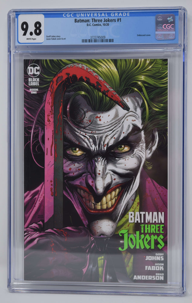 Batman Three Jokers #1 B Jason Fabok Joker Variant Geoff Johns (08/26/2020) DC (ONLINE ORDER ONLY)