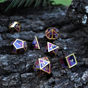 Vineyard Metal Dice Set (ONLINE ORDER ONLY)