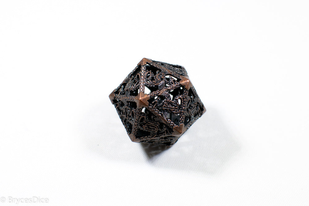 Single D20 Deadly Dragon Dice (Multiple Colors) (Online Only)