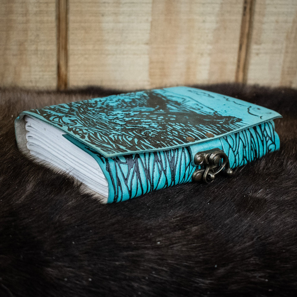 "Humpback Family" Leather Journal (ONLINE ORDER ONLY)