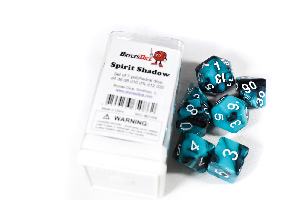 Spirit Shadow Dual Color Swirl Teal/Black (Online Only)