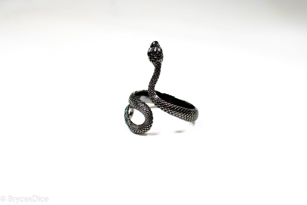 Snake Ring Metal for Cosplay Game Night Dungeons and Dragons  (adjustable) (Online Only)