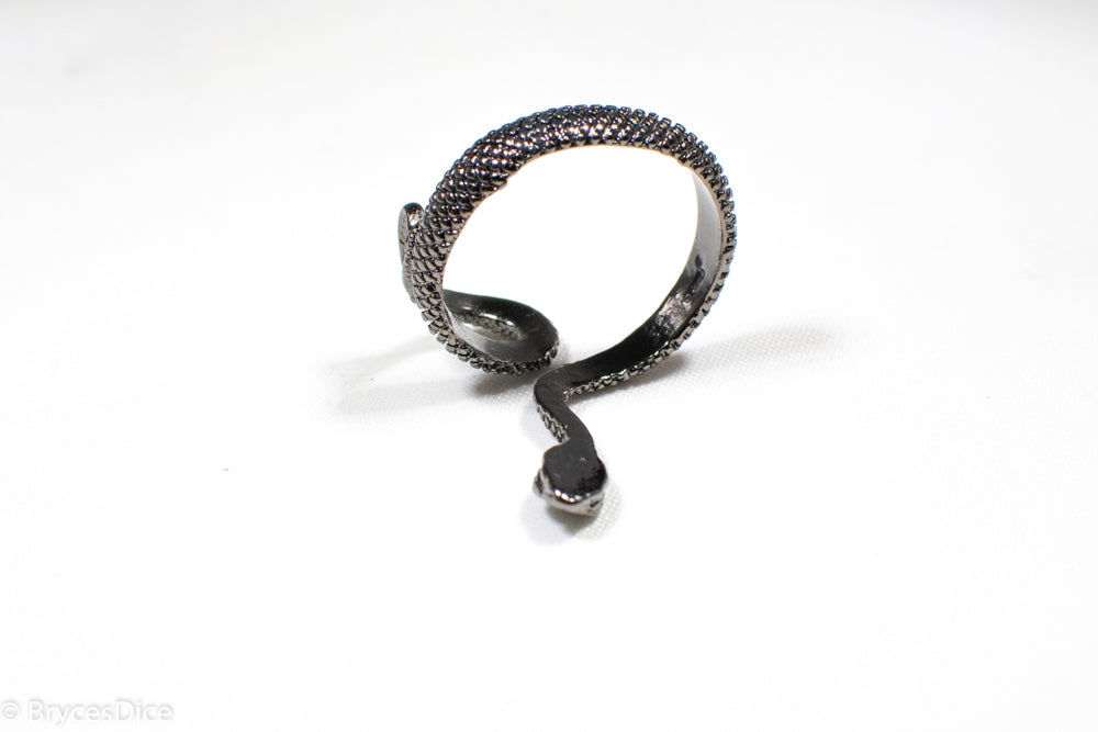 Snake Ring Metal for Cosplay Game Night Dungeons and Dragons  (adjustable) (Online Only)