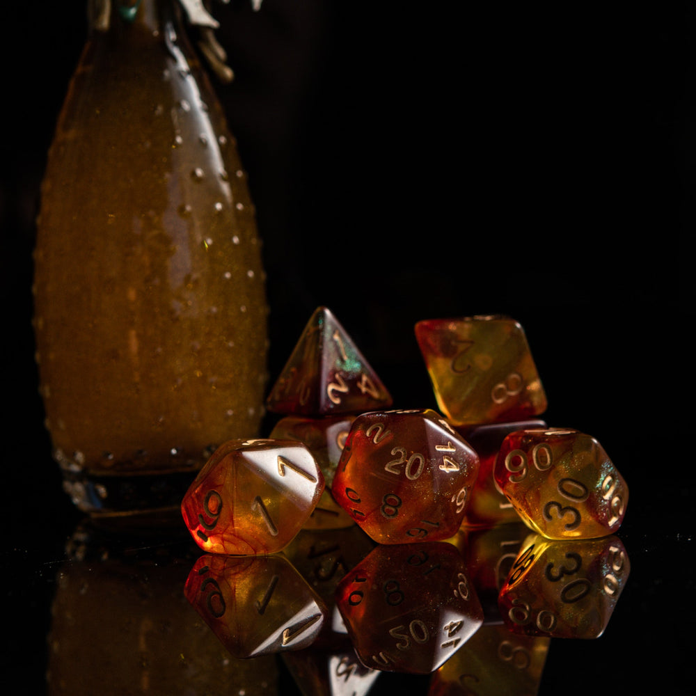 Elixir of Vitality Acrylic Dice Set (ONLINE ORDER ONLY)