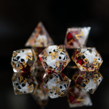 Bloody Corpse Sharp-Edged Resin Dice Set (ONLINE ORDER ONLY)