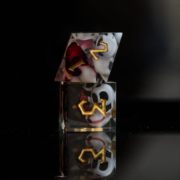 Bloody Corpse Sharp-Edged Resin Dice Set (ONLINE ORDER ONLY)