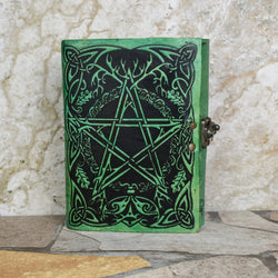 "Earth Pentacle" Leather Journal (ONLINE ORDER ONLY)