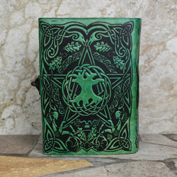 "Earth Pentacle" Leather Journal (ONLINE ORDER ONLY)