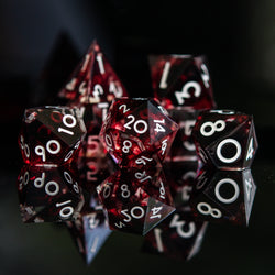 Bloodbath Sharp-Edged Resin Dice Set (ONLINE ORDER ONLY)